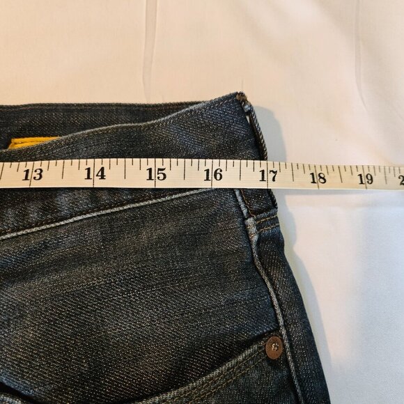 1969 Gap Jeans Men’s Blue Low Rise Straight Fit Sz 34/34 - Picture 3 of 9